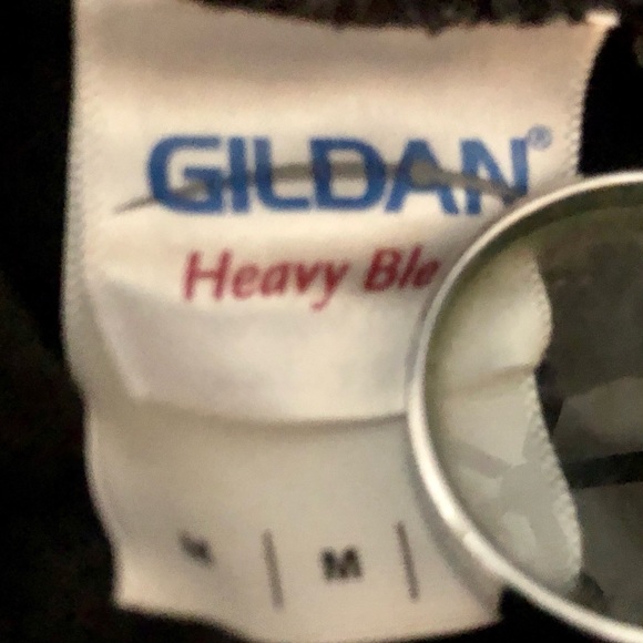 Gildan Pulse Hoodie Medium Black - Picture 6 of 6